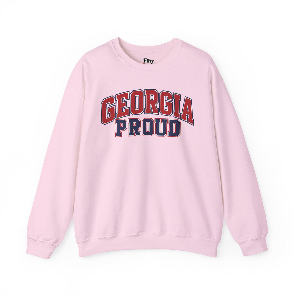 Georgia Proud Unisex Crewneck Sweatshirt State Name Graphic