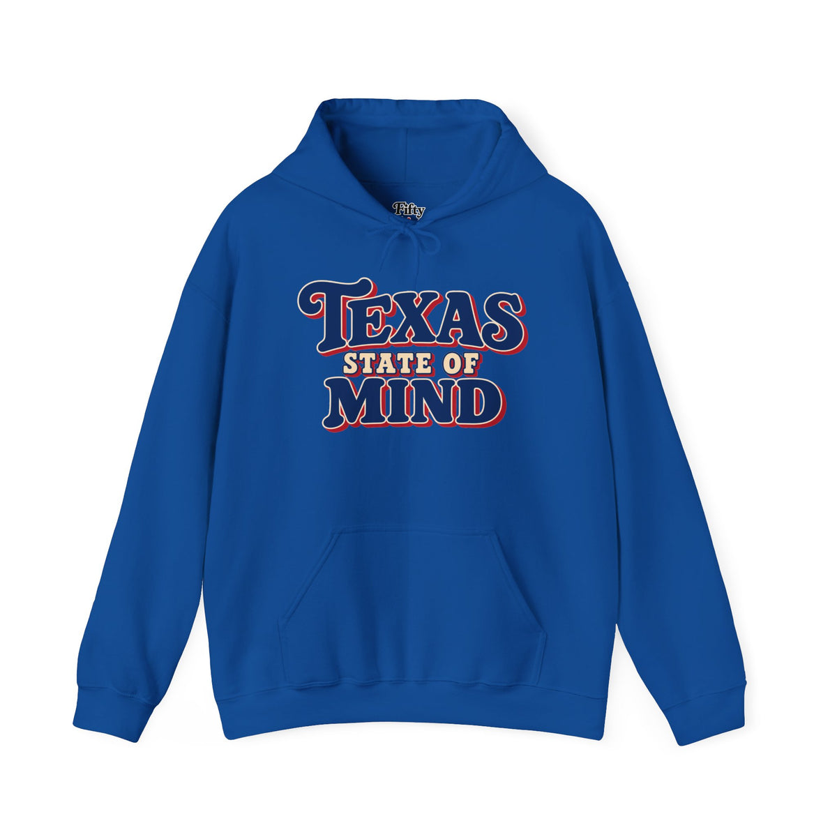Texas State Of Mind Unisex Hoodie State Name Graphic