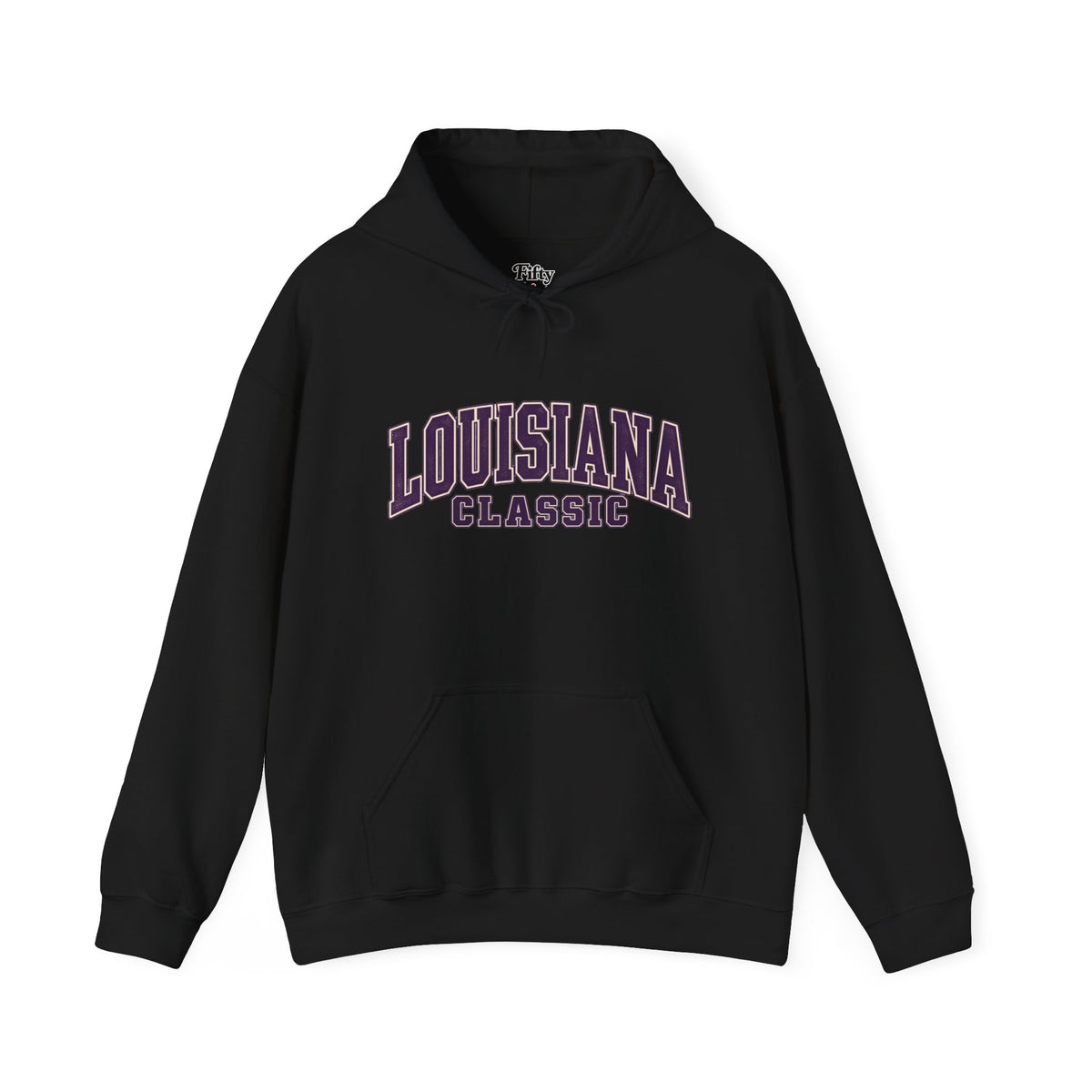 Louisiana Classic Unisex Hoodie State Name Graphic