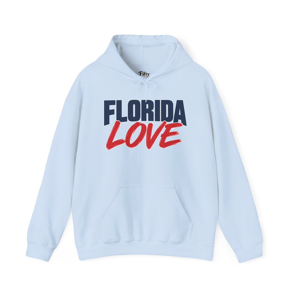 Florida Love Unisex Hoodie State Name Graphic