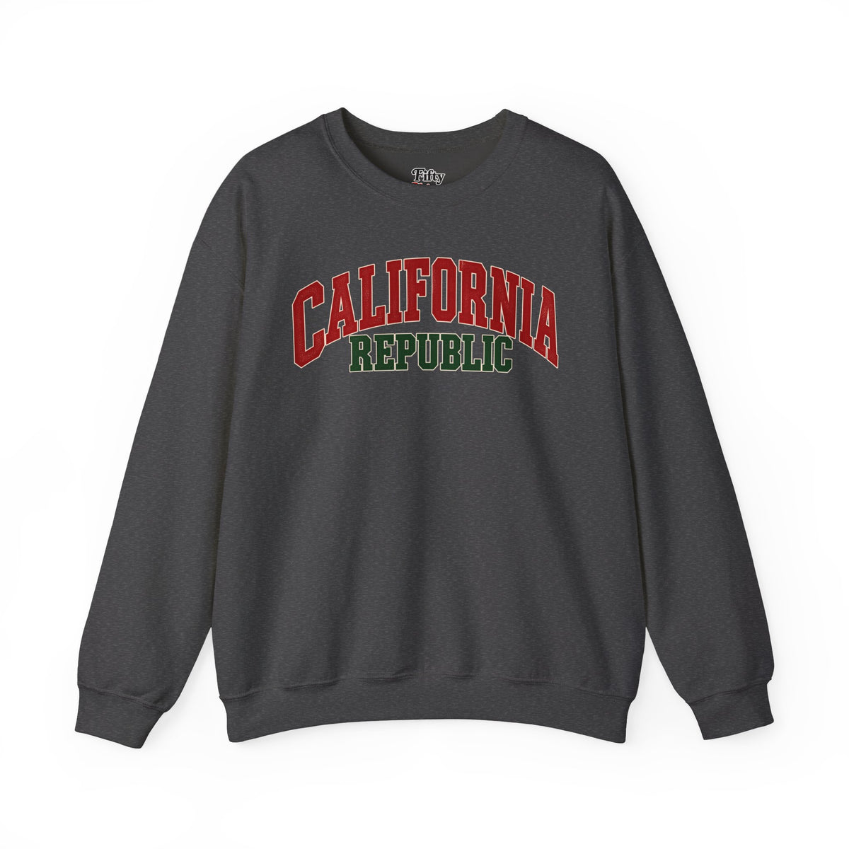 California Republic Unisex Crewneck Sweatshirt State Name Graphic
