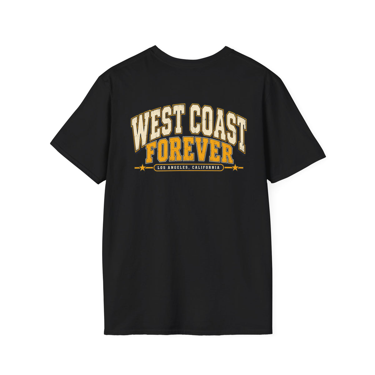 West Coast Forever Los Angeles Unisex Softstyle Graphic Tee