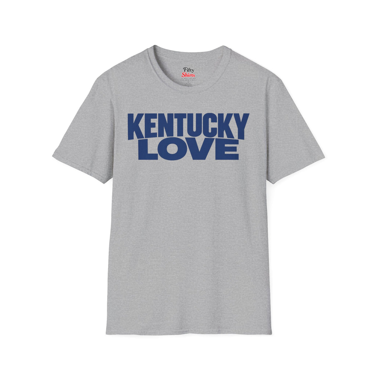 Kentucky Love Unisex Softstyle T Shirt State Name Graphic Tee