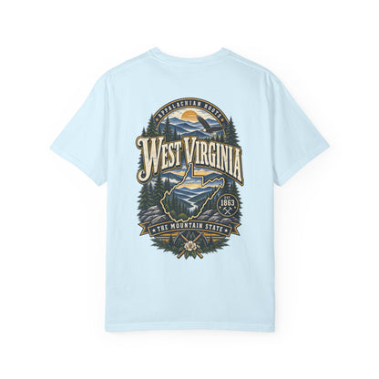 West Virginia Appalachian Roots Unisex Comfort Color 1717 Streetwear Graphic Tee