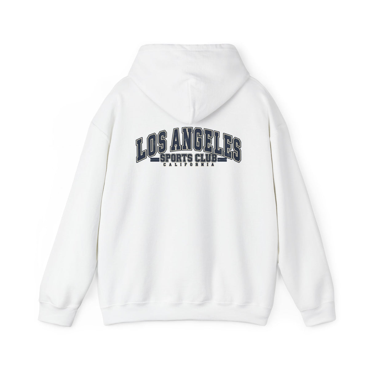 Distressed Los Angeles Sports Club Logo Unisex Hoodie Graphic