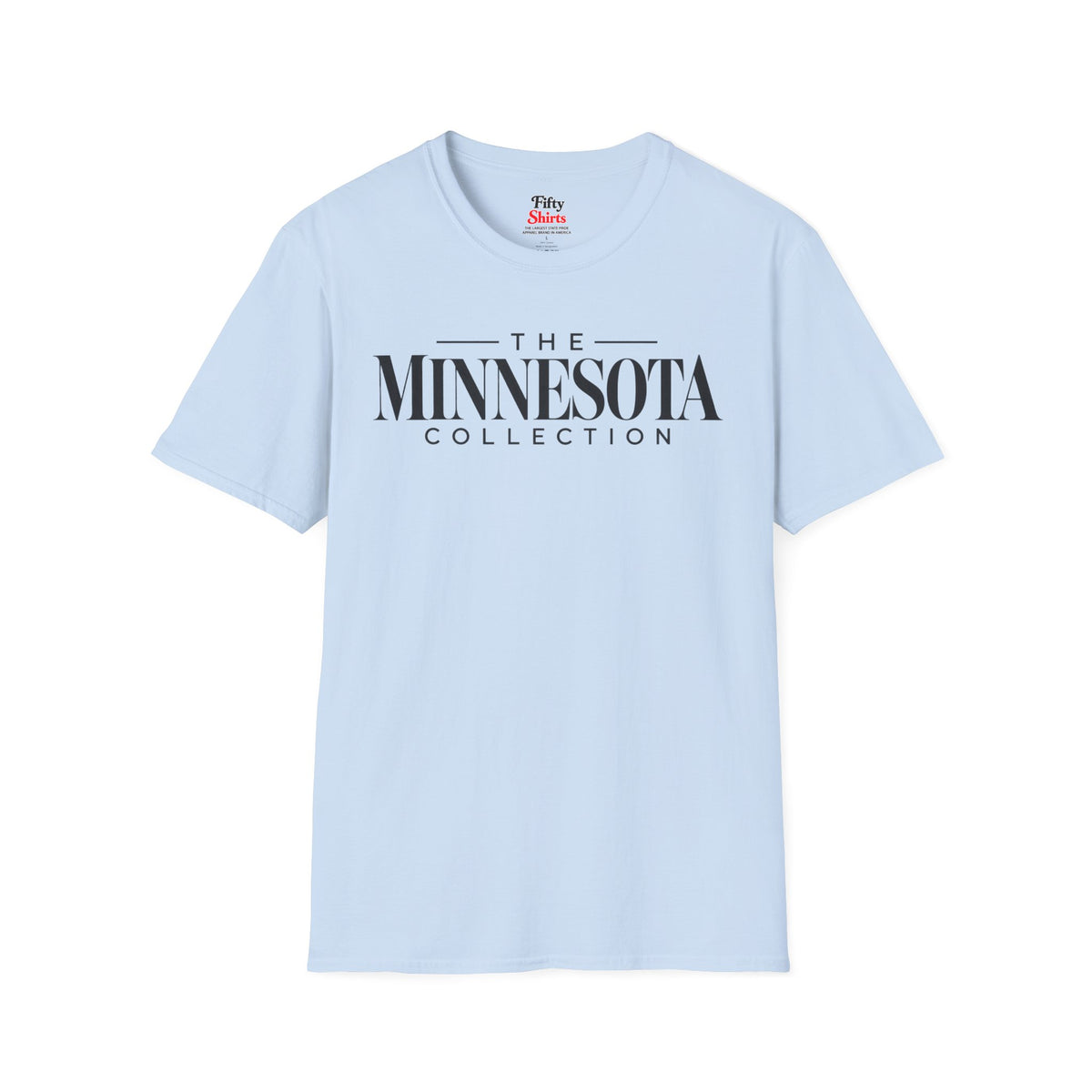 The Minnesota Collection Unisex Softstyle T Shirt State Name Graphic Tee