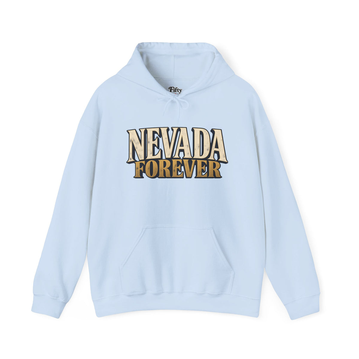 Nevada Forever Unisex Hoodie State Name Graphic
