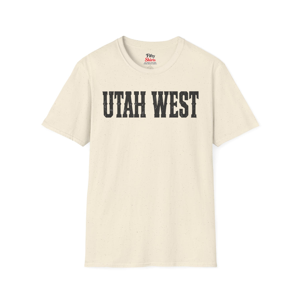 Utah West Unisex Softstyle T Shirt State Name Graphic Tee