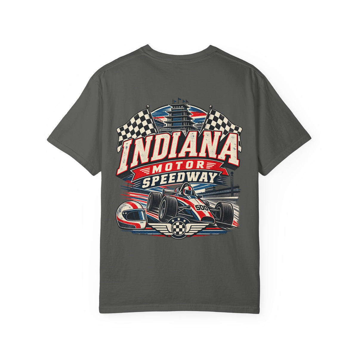 Indiana Motor Speedway Unisex Comfort Color 1717 Streetwear Graphic Tee