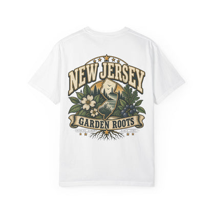New Jersey Garden Roots Unisex Comfort Color 1717 Streetwear Graphic Tee