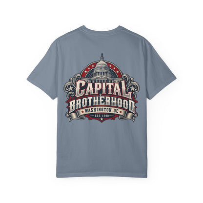 Washington DC Capital Brotherhood Unisex Comfort Color 1717 Streetwear Graphic Tee