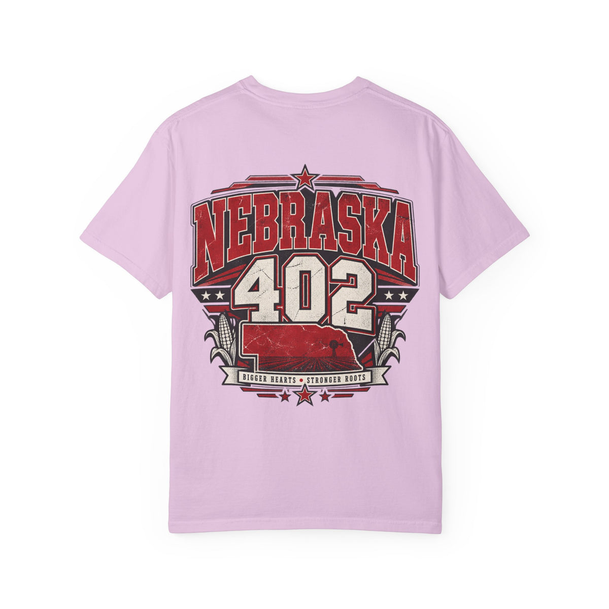 Nebraska 402 Unisex Comfort Color 1717 Streetwear Graphic Tee