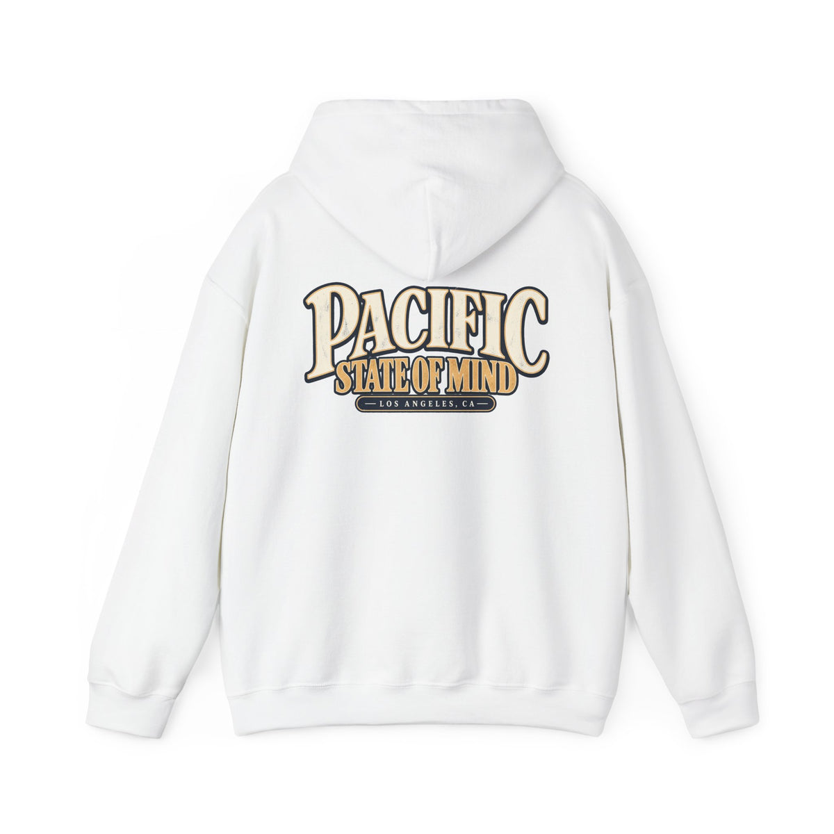 Pacific State Of Mind Los Angeles Unisex Hoodie Graphic