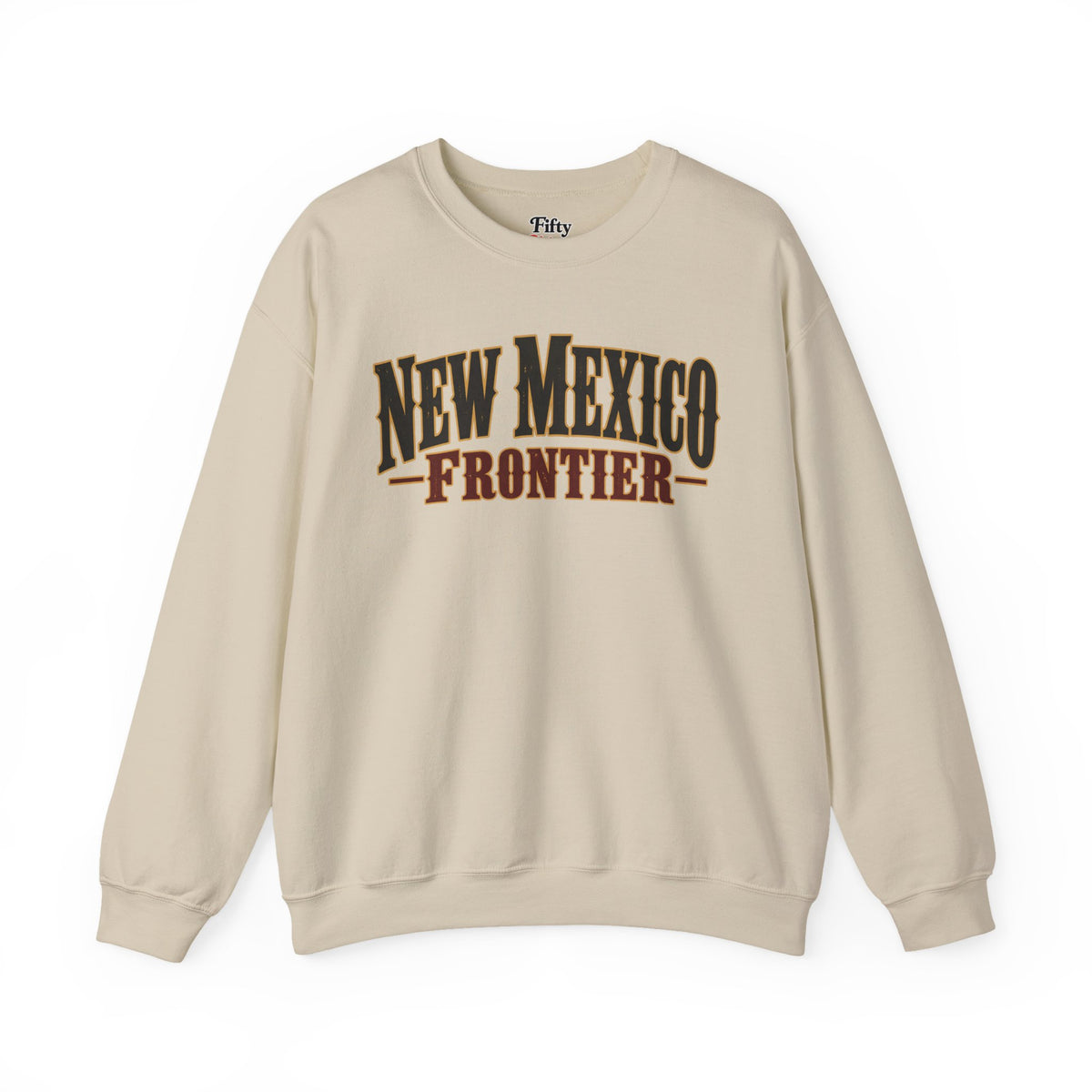 New Mexico Frontier Unisex Crewneck Sweatshirt State Name Graphic