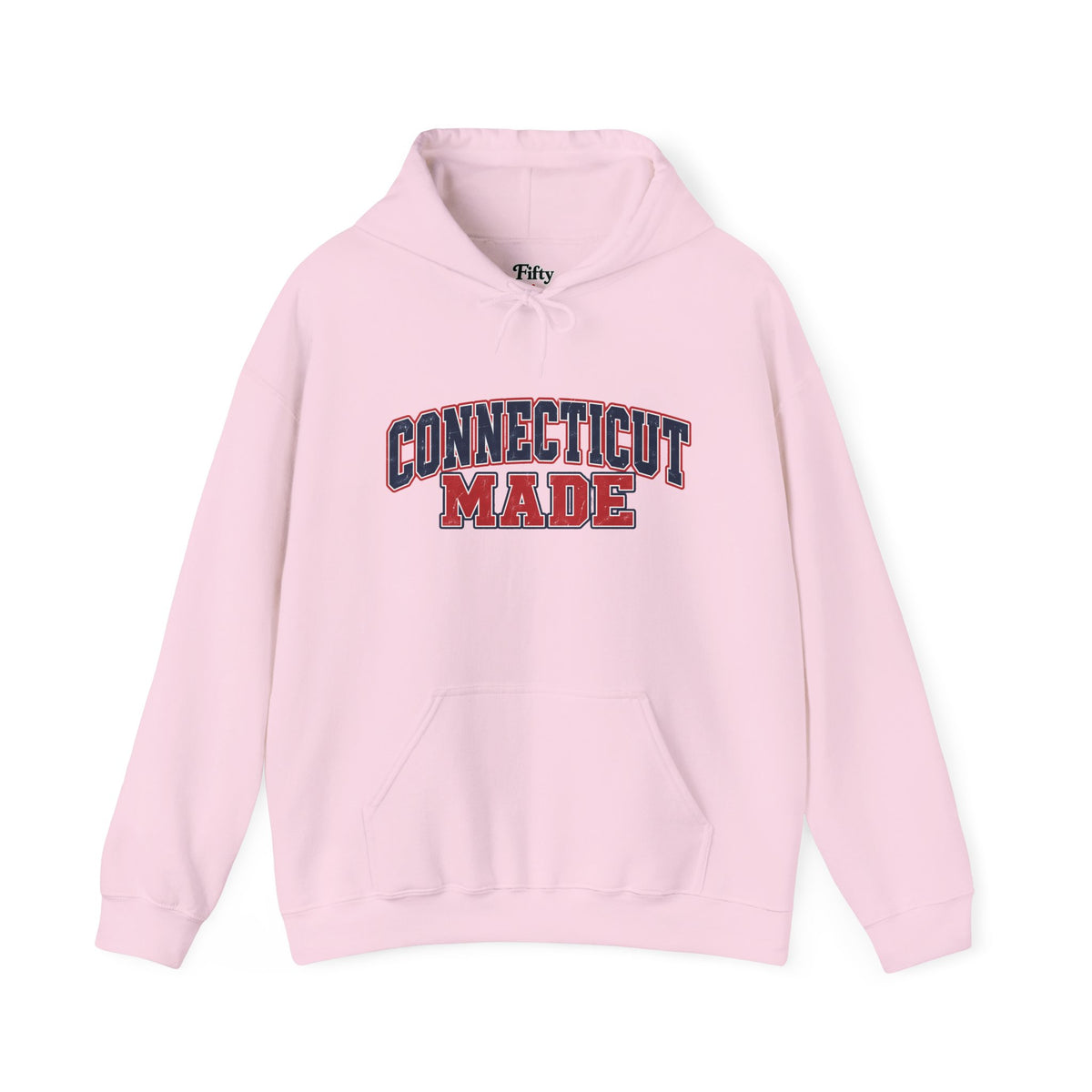 Connecticut Made Unisex Hoodie State Name Graphic