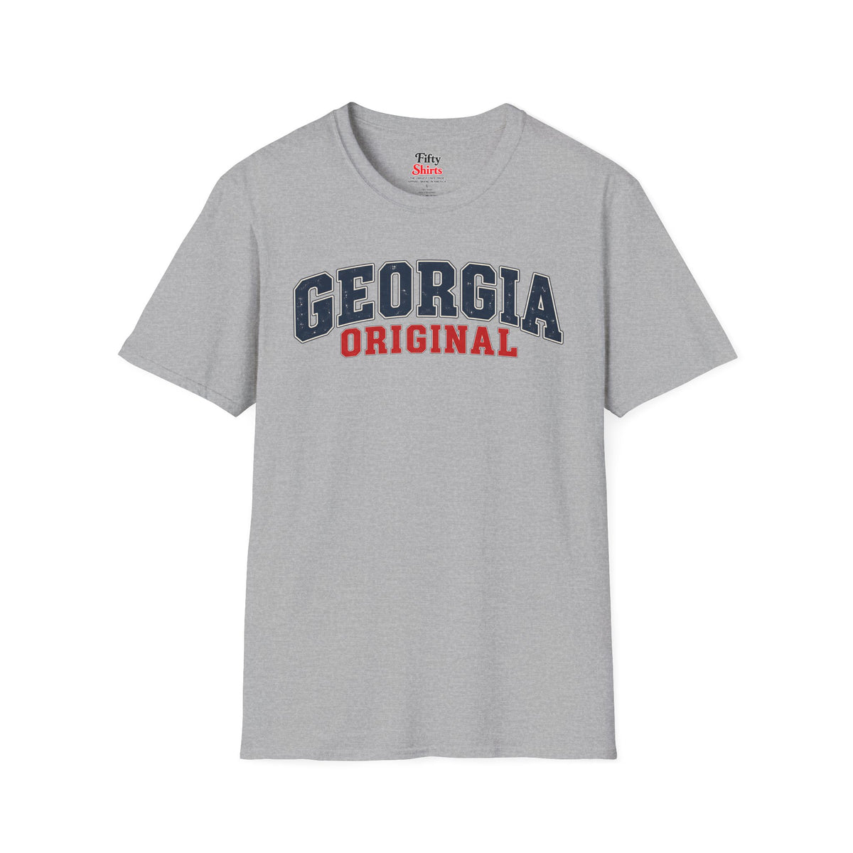 Georgia Original Unisex Softstyle T Shirt State Name Graphic Tee