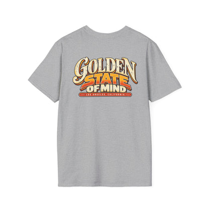 Golden State Of Mind Los Angeles Unisex Softstyle Graphic Tee