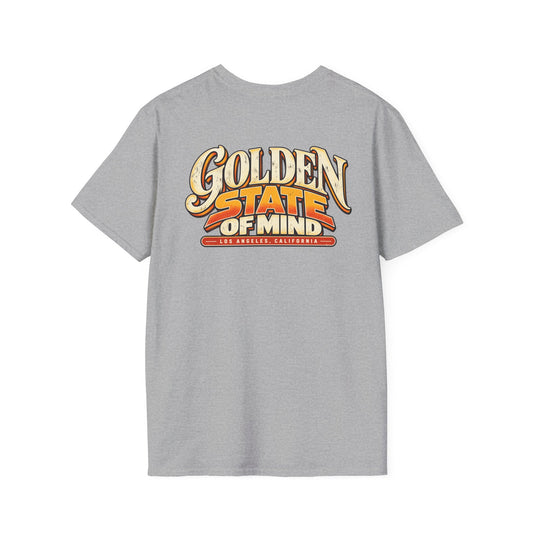 Golden State Of Mind Los Angeles Unisex Softstyle Graphic Tee