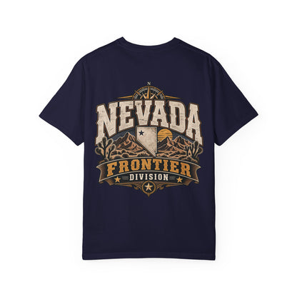 Nevada Frontier Division Unisex Comfort Color 1717 Streetwear Graphic Tee