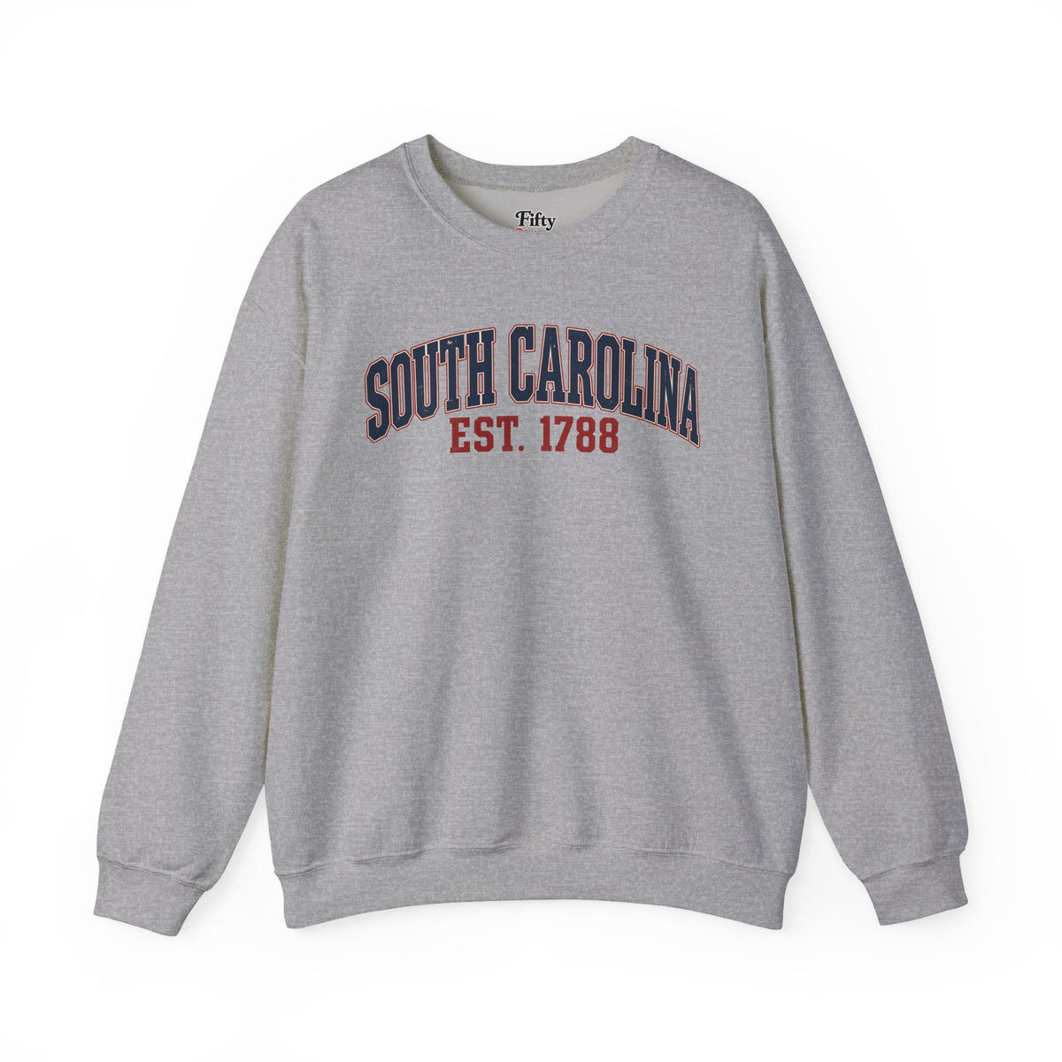 South Carolina EST 1788 Unisex Crewneck Sweatshirt State Name Graphic
