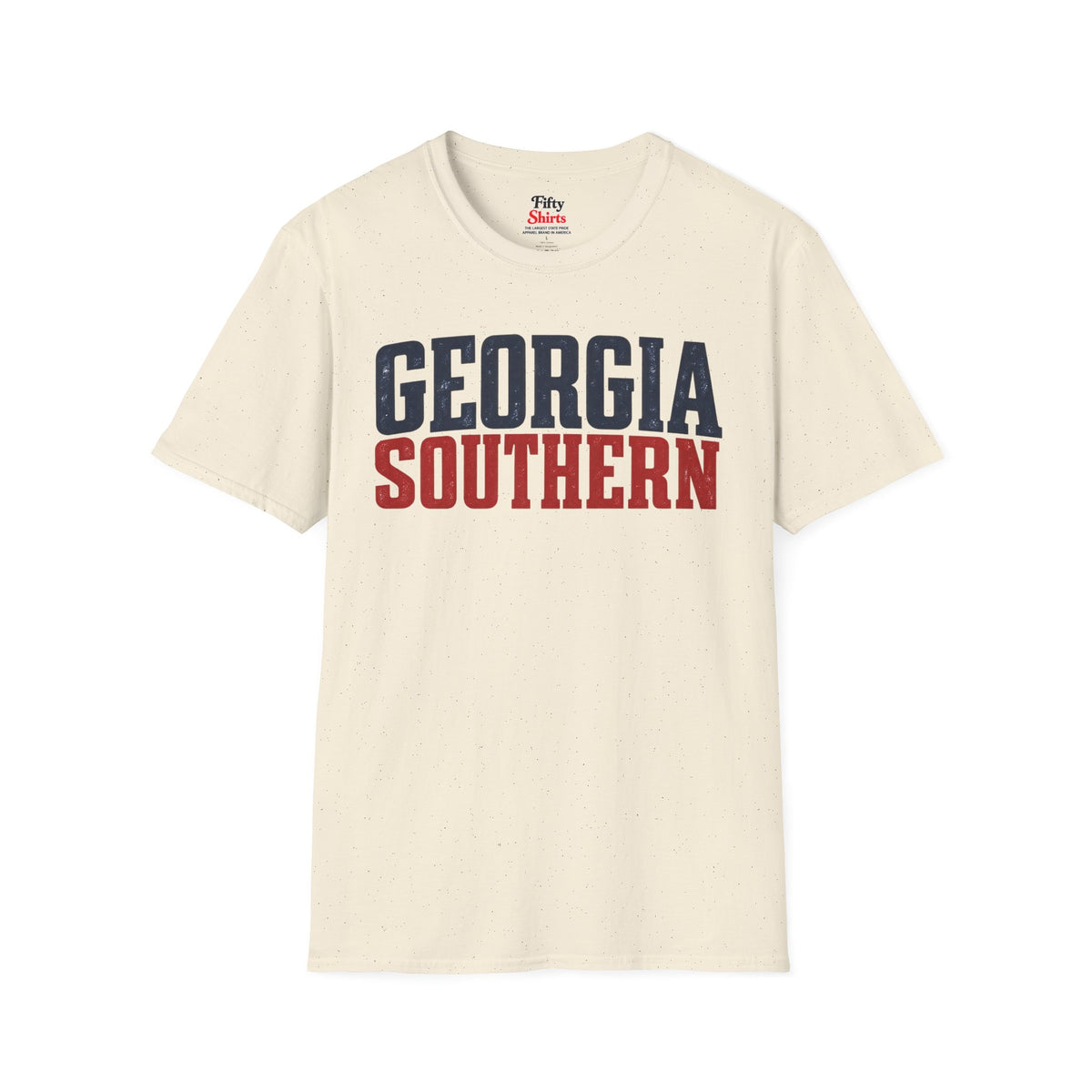 Georgia Southern Unisex Softstyle T Shirt State Name Graphic Tee