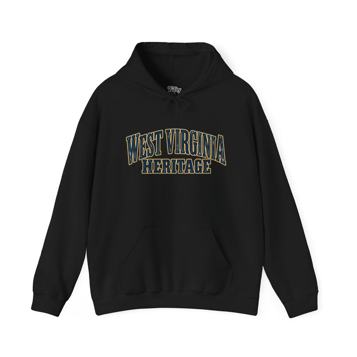 West Virginia Heritage Unisex Hoodie State Name Graphic
