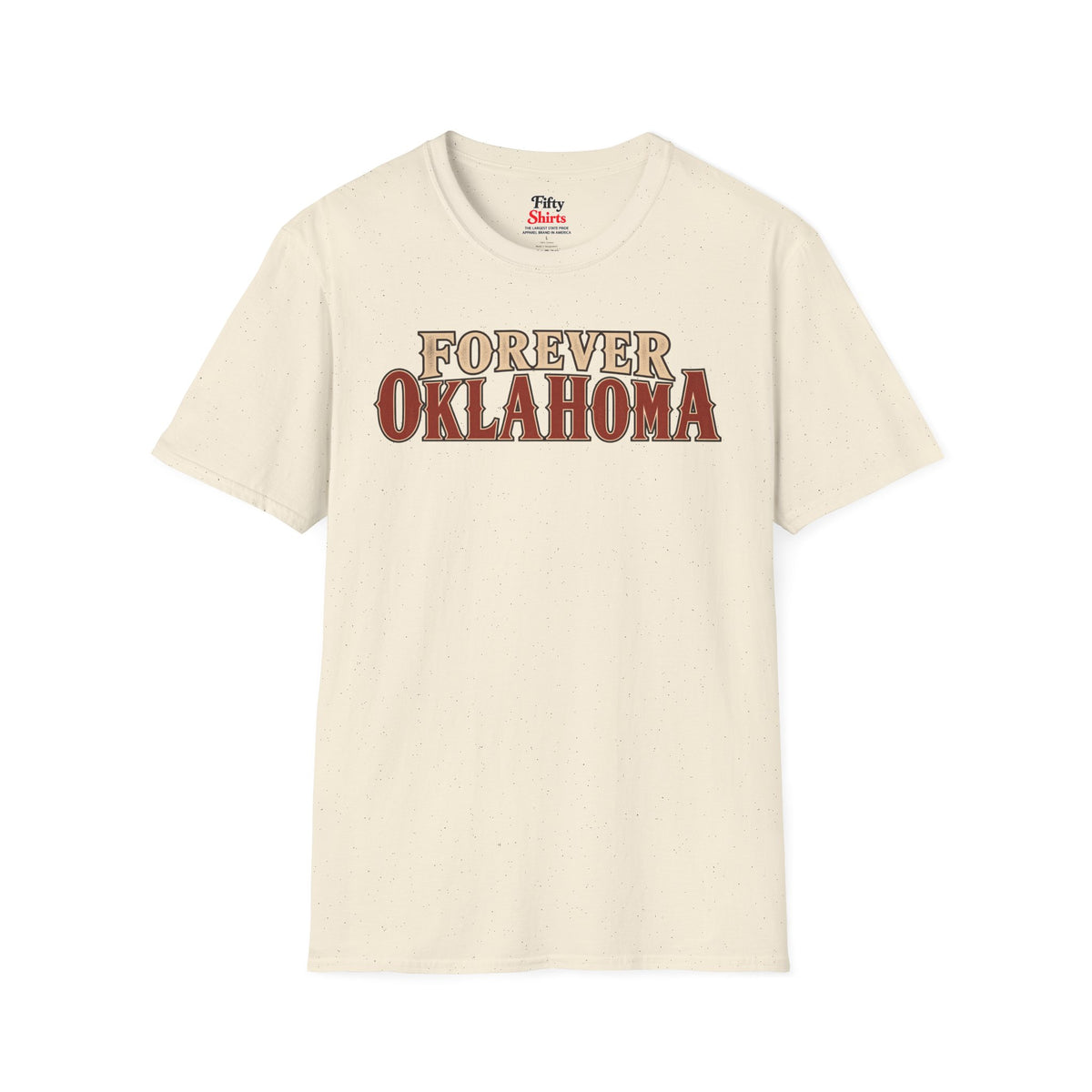 Forever Oklahoma Unisex Softstyle T Shirt State Name Graphic Tee
