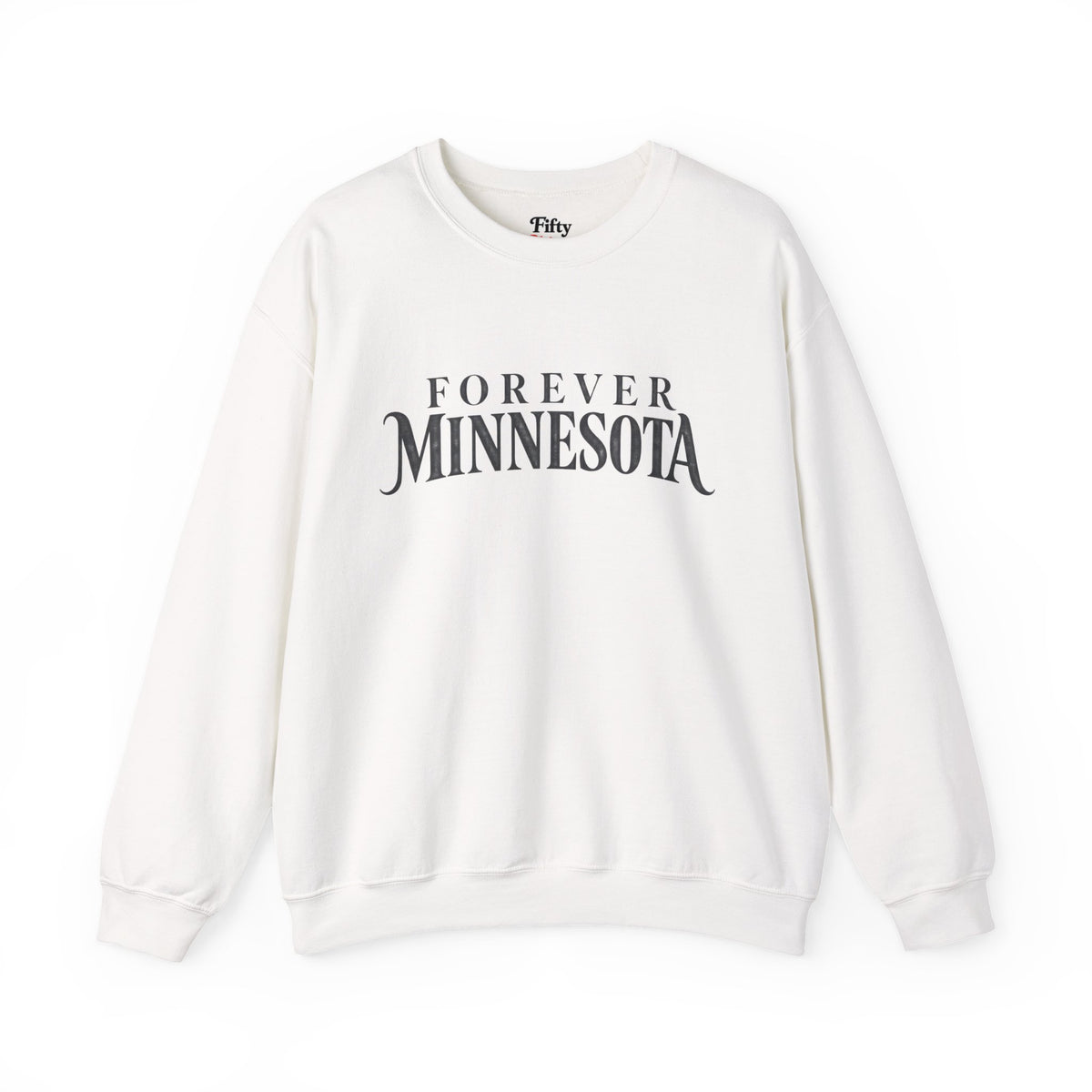 Forever Minnesota Unisex Crewneck Sweatshirt State Name Graphic