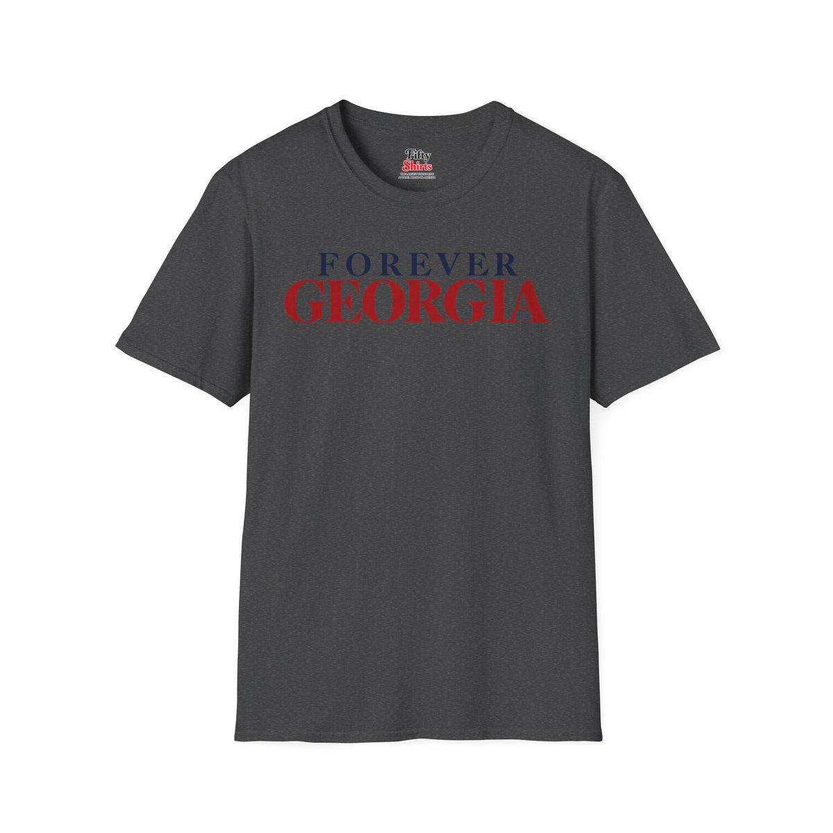 Forever Georgia Unisex Softstyle T Shirt State Name Graphic Tee