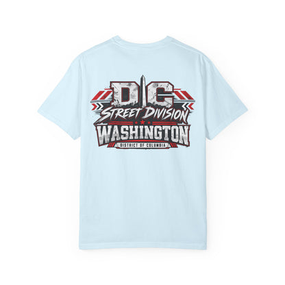 Washington DC Street Division Unisex Comfort Color 1717 Streetwear Graphic Tee