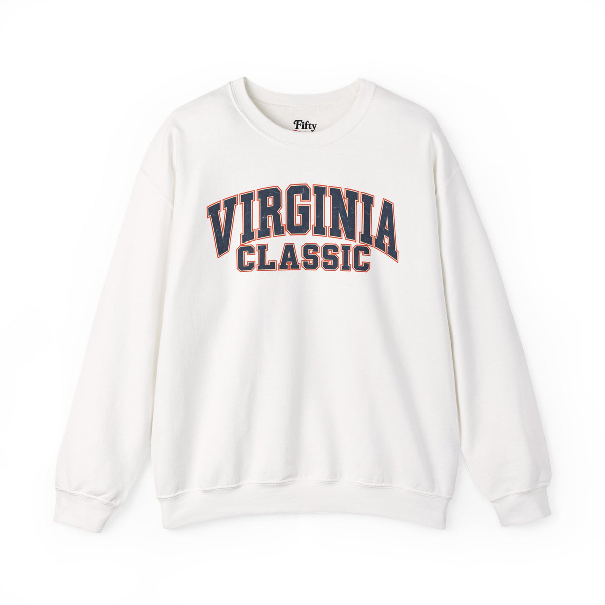 Virginia Classic Unisex Crewneck Sweatshirt State Name Graphic