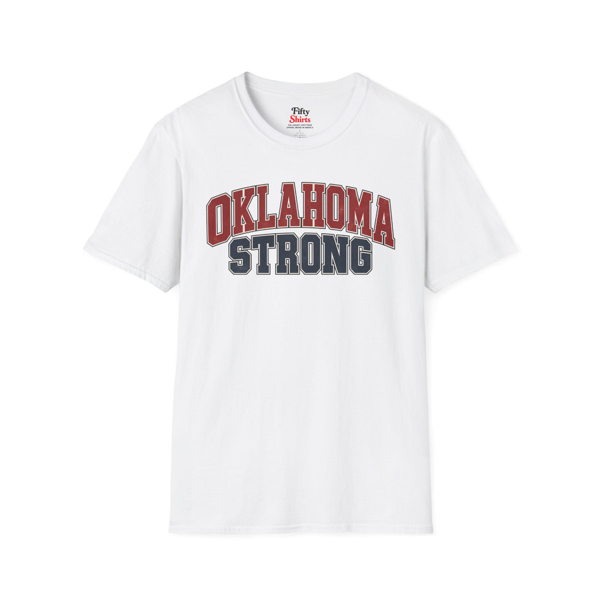Oklahoma Strong Unisex Softstyle T Shirt State Name Graphic Tee