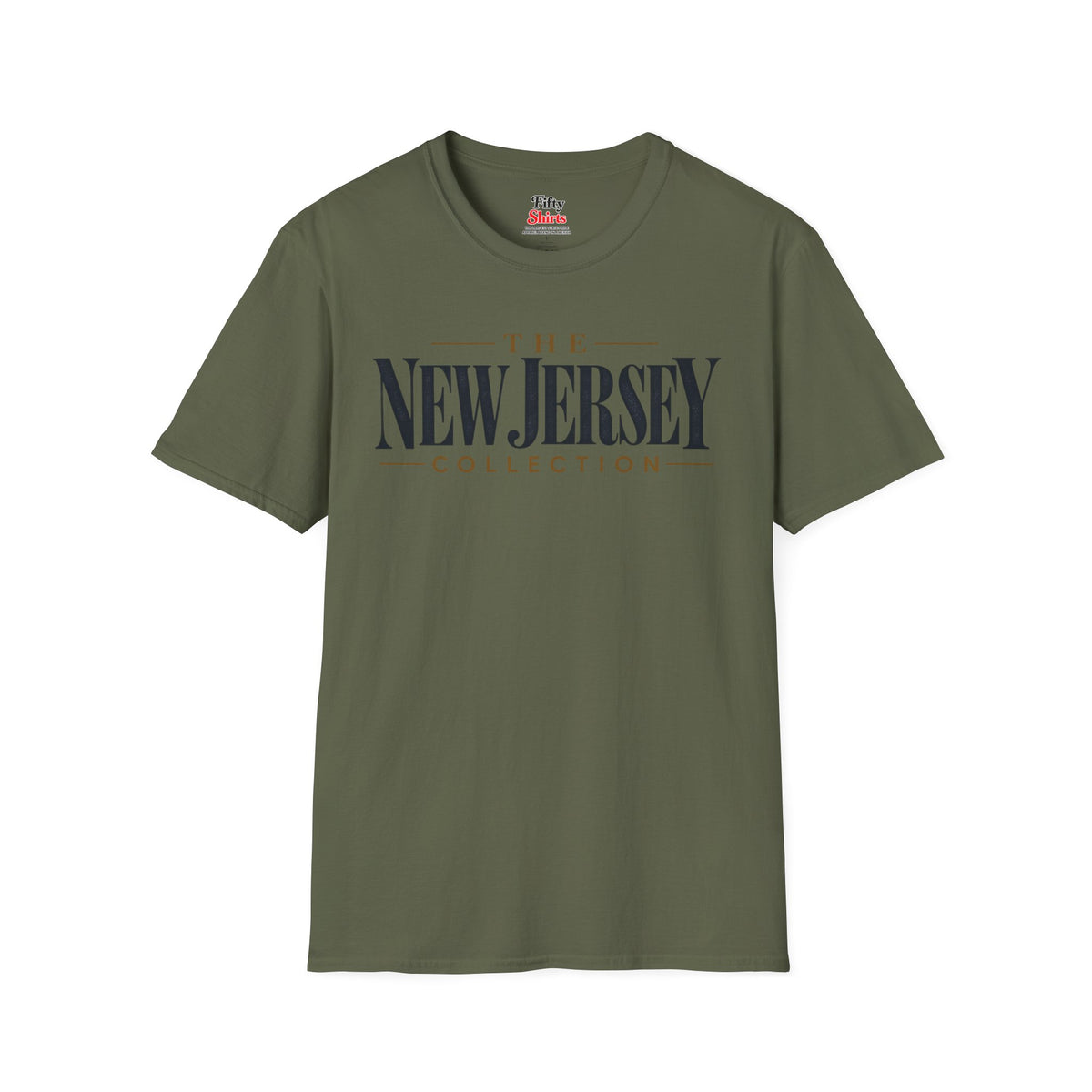 The New Jersey Collection Unisex Softstyle T Shirt State Name Graphic Tee