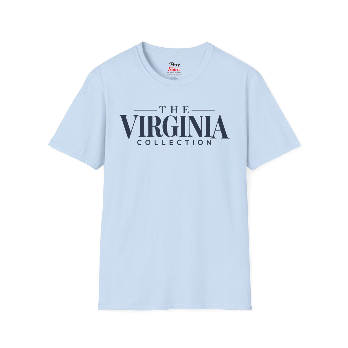 The Virginia Collection Unisex Softstyle T Shirt State Name Graphic Tee