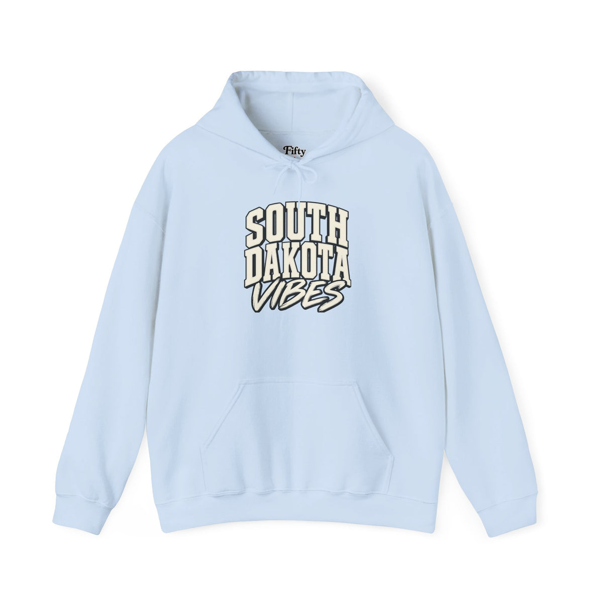 South Dakota Vibes Unisex Hoodie State Name Graphic