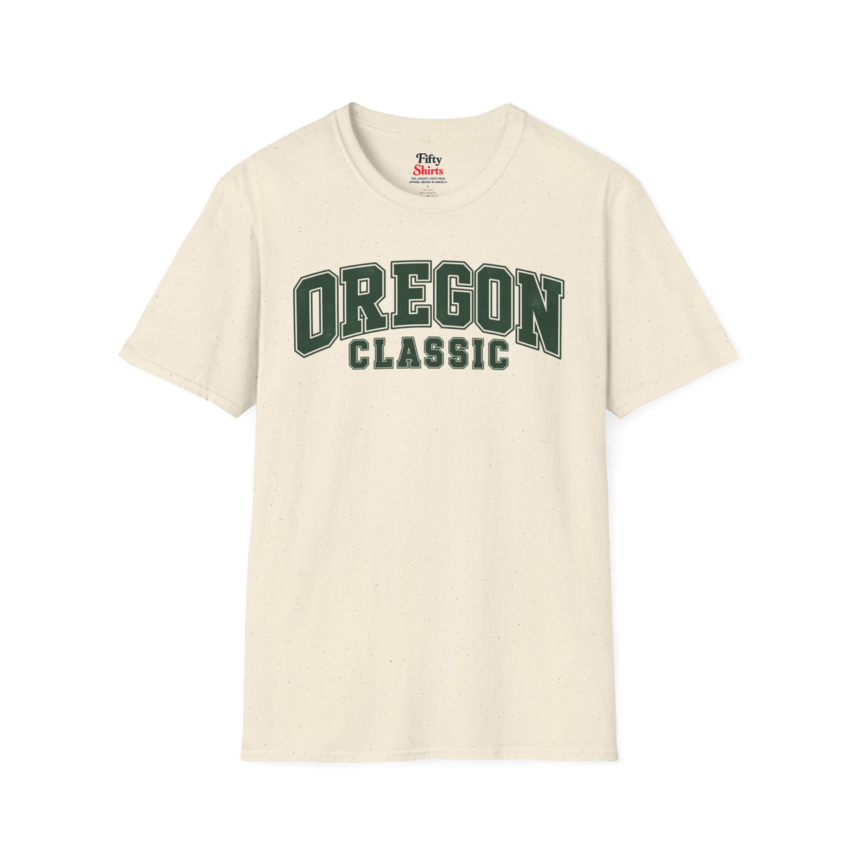 Oregon Classic Unisex Softstyle T Shirt State Name Graphic Tee
