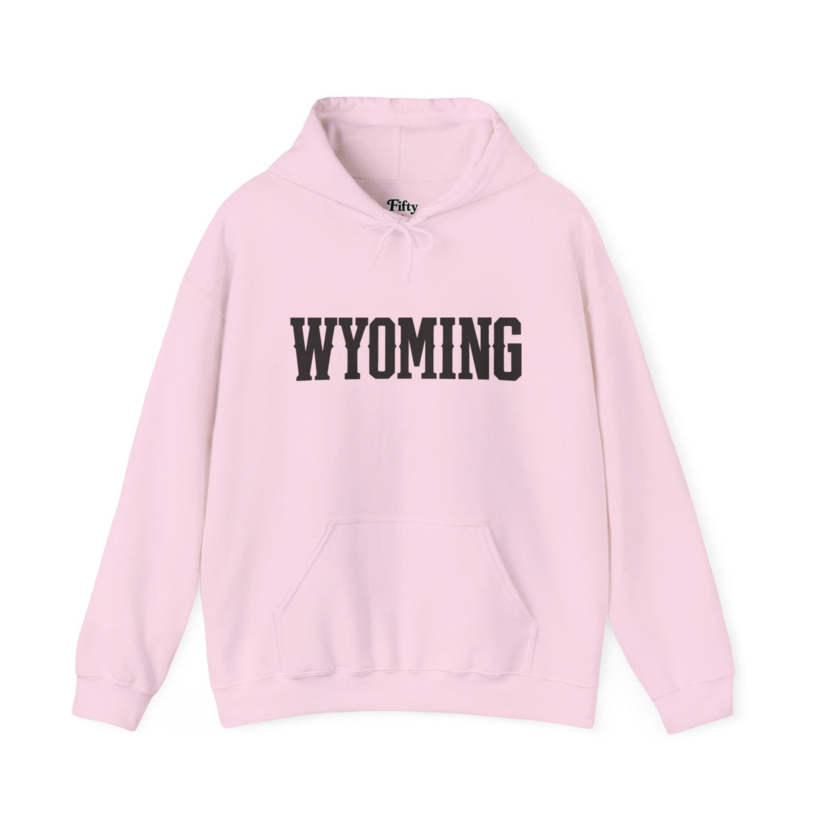 Wyoming Unisex Hoodie State Name Graphic