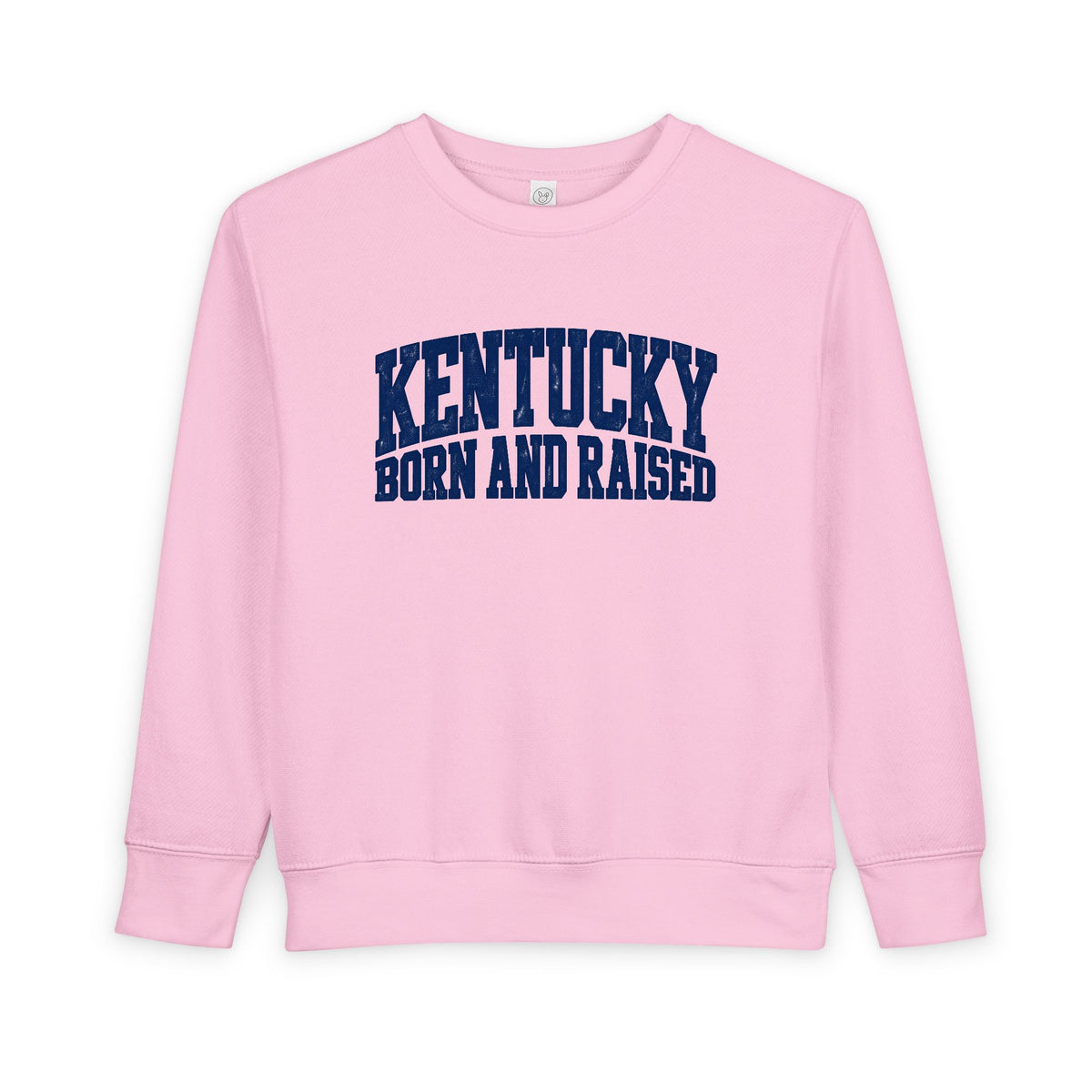 Kentucky Born and Raised Bold Athletic Unisex Toddler Sweatshirt