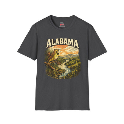 Alabama Wildlife Unisex Softstyle T Shirt State Pride Graphic Tee Collections FS03