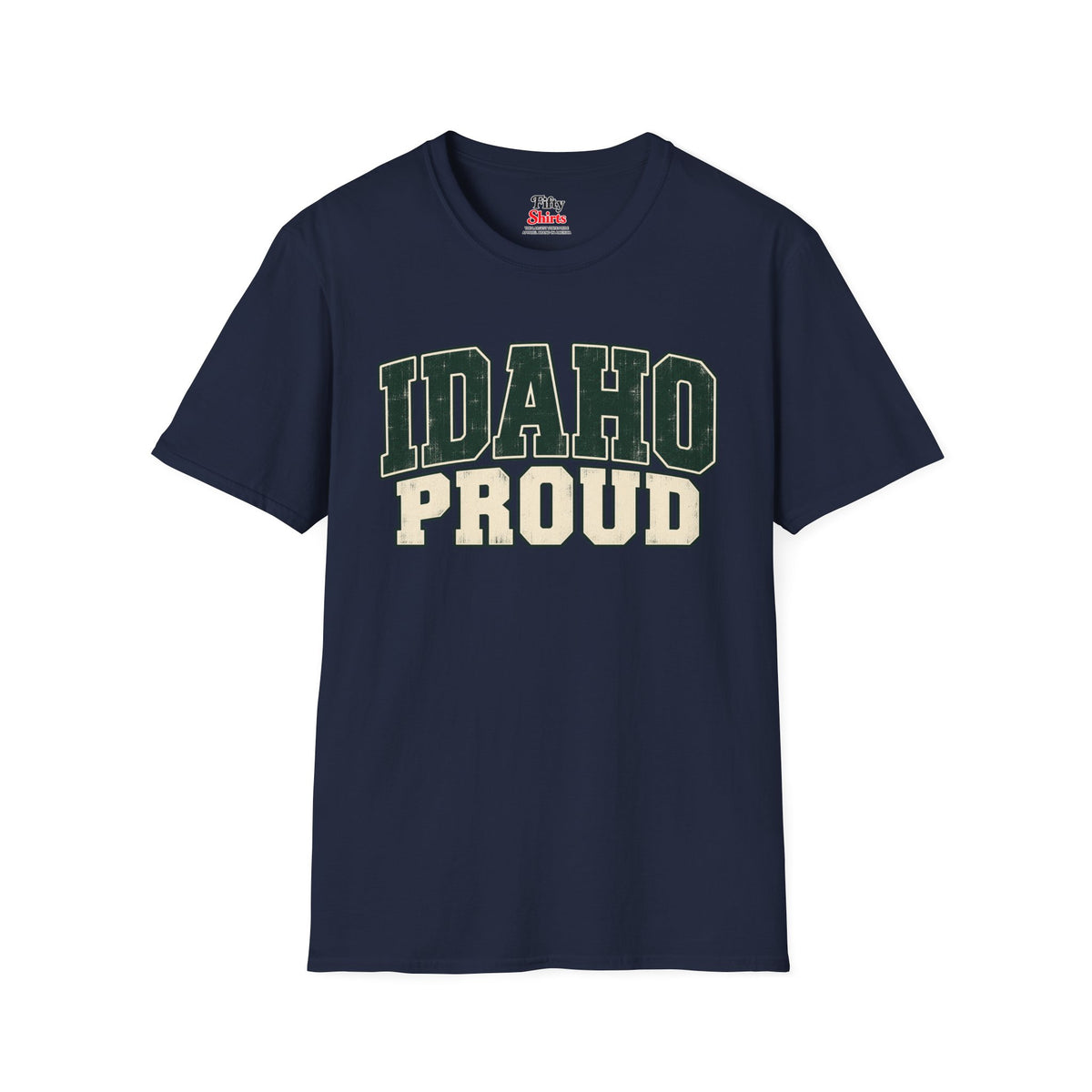 Idaho Proud Unisex Softstyle T Shirt State Name Graphic Tee
