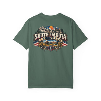 South Dakota Frontier Unisex Comfort Color 1717 Streetwear Graphic Tee