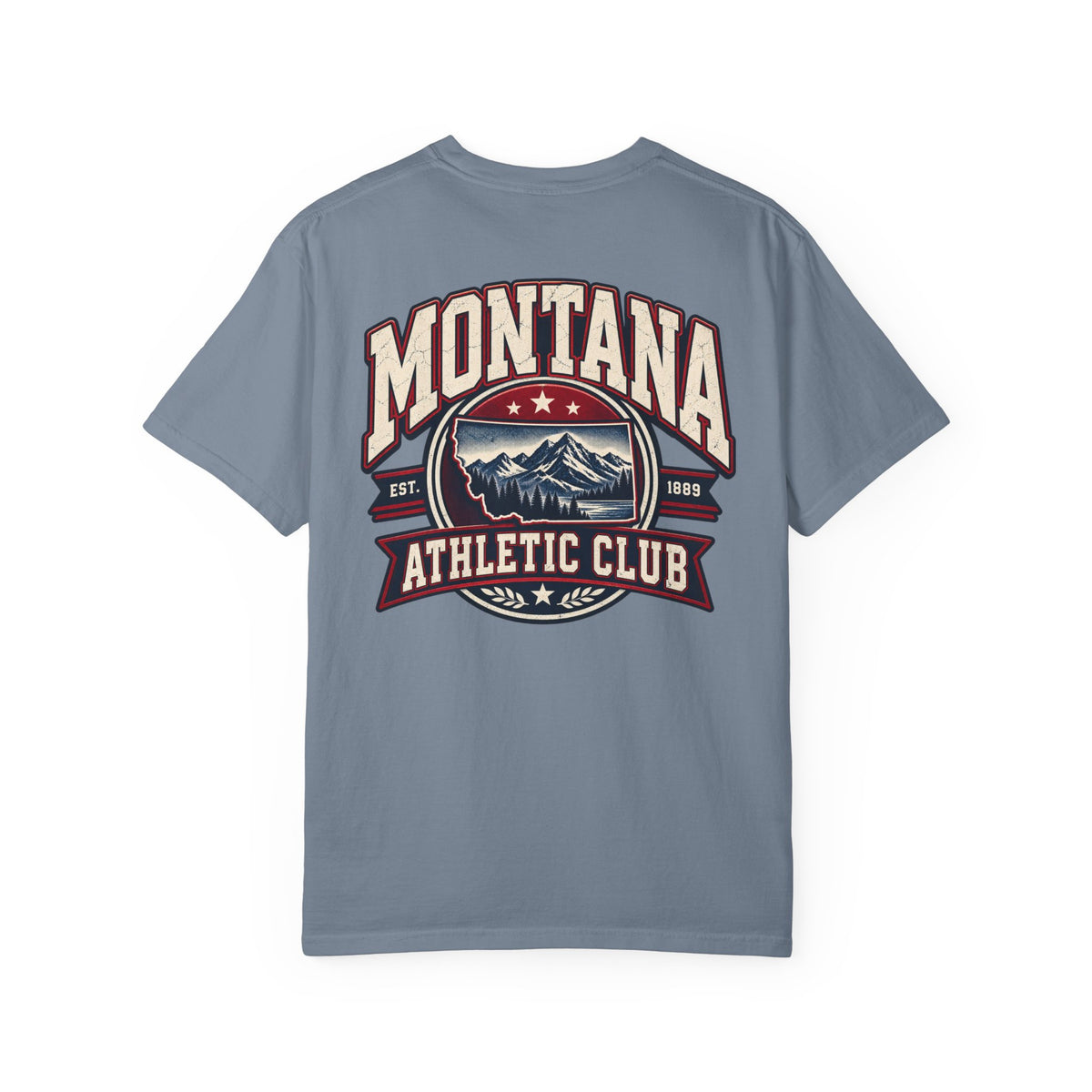 Montana Athletic Club Unisex Comfort Color 1717 Streetwear Graphic Tee