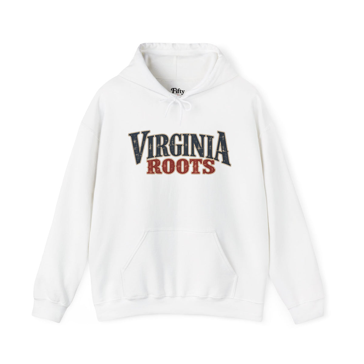 Virginia Roots Unisex Hoodie State Name Graphic