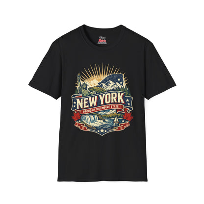 New York Pride Unisex Softstyle T Shirt State Pride Graphic Tee Collections FS03
