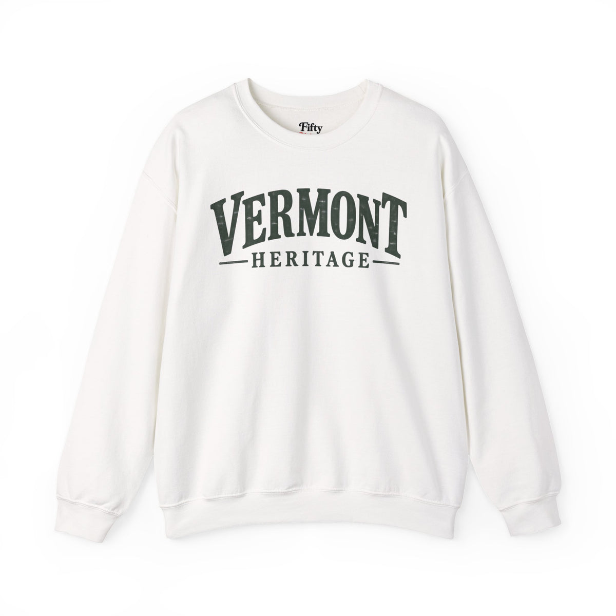 Vermont Heritage Unisex Crewneck Sweatshirt State Name Graphic
