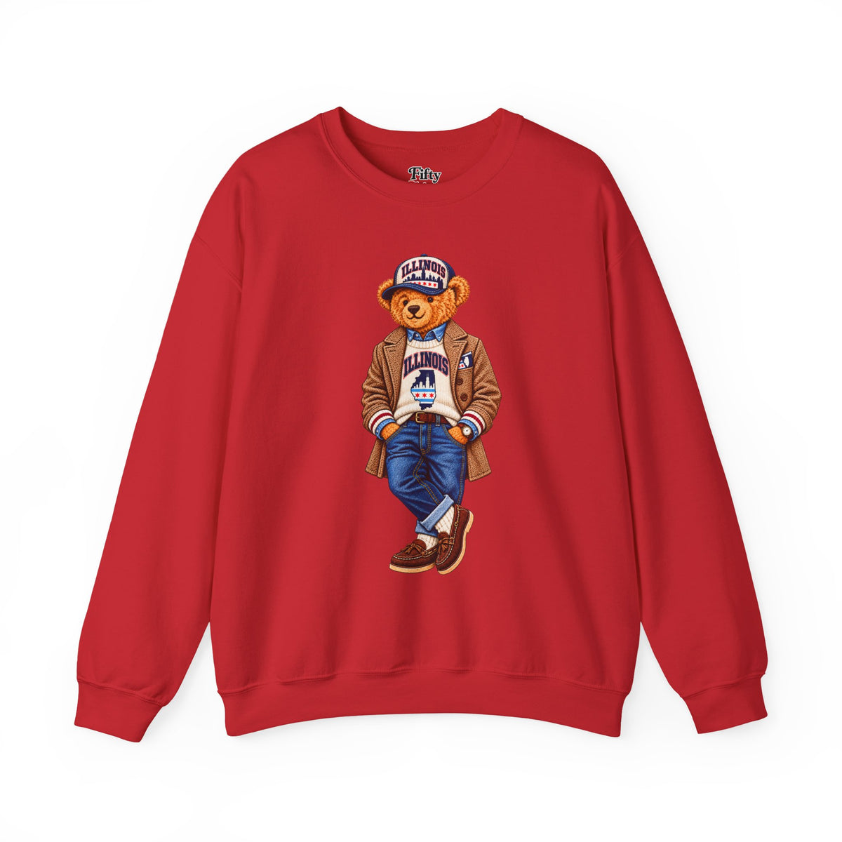 Illinois - Game Day Teddy Bear Sweatshirt
