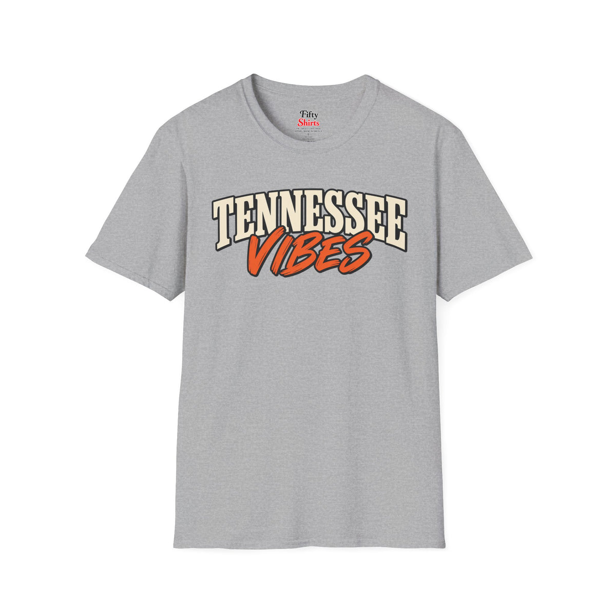 Tennessee Vibes Unisex Softstyle T Shirt State Name Graphic Tee