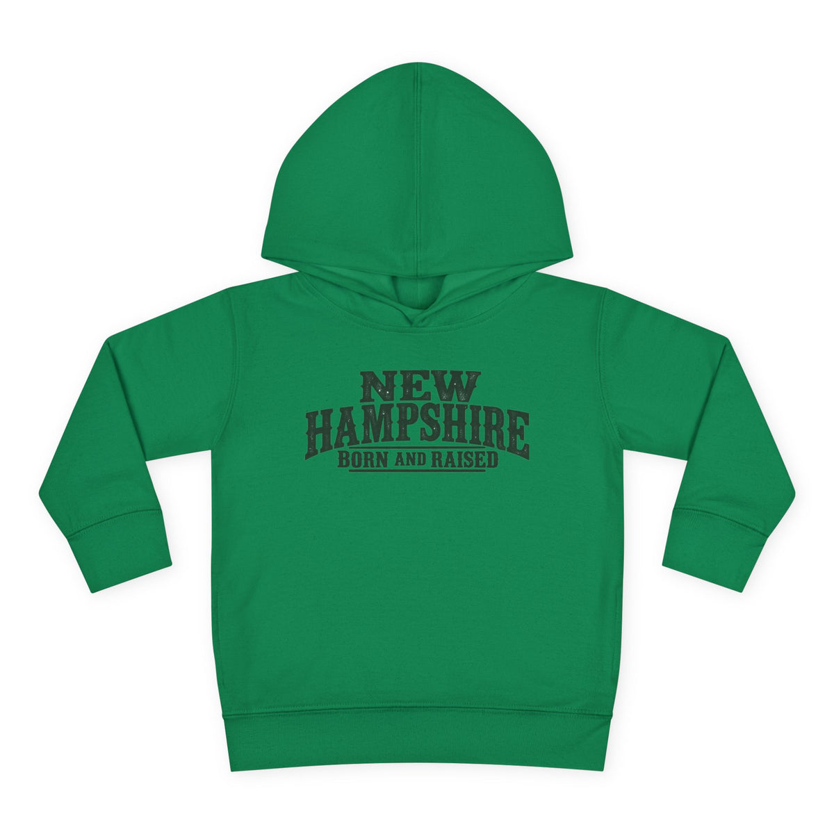 New Hampshire Born and Raised Rustic Outdoor Heritage Unisex Pullover Fleece Hoodie