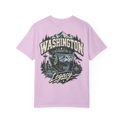 Washington State Legacy Unisex Comfort Color 1717 Streetwear Graphic Tee