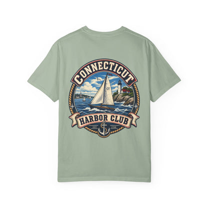 Connecticut Harbor Club  Unisex Comfort Color 1717 Streetwear Graphic Tee